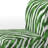 Zebra Striped - Upholstered Accent Slipper Chair-1824966581