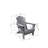 Folding Adirondack Chair With Side Table-757359833