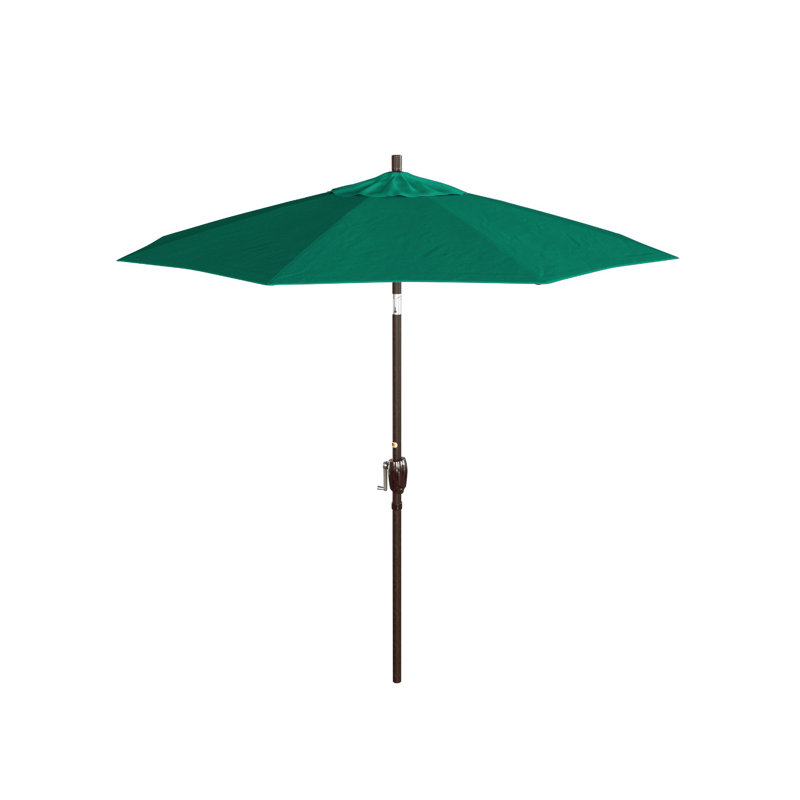 Parasol de marché 7 pi 6 po Lexia, Spectre Aztec Sunbrella® Plainweave, Bronze