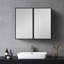 Miroir fixe pour armoire à pharmacie Diotima l 30 po x H 26 po