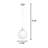 Mia 1 - Light Single Globe Pendant-487673980