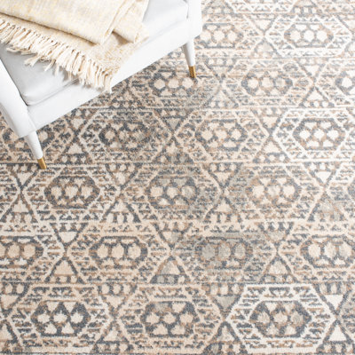 Tapis à motif de pyramides Dolan