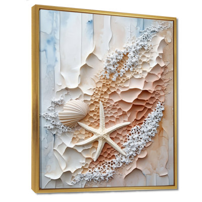 «Treasures of the Tide III», art mural sur toile océan