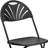 Joaquin Plastic Fan Back Folding Event Chairs with Carrying Handles-474709208