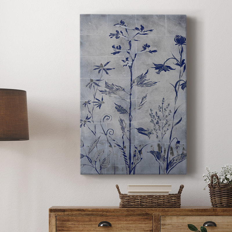 Silver Botanicals I V30, reproduction d'art encadrée, H 27 po x l 18 po