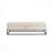 58.6" Bed Bench Metal Base With Storage Velvet-1385384237
