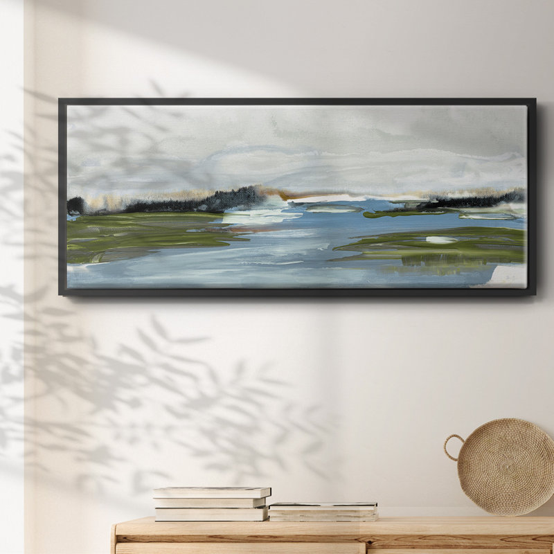 Kattskill Bay- Framed Canvas, 20" H x 50" W