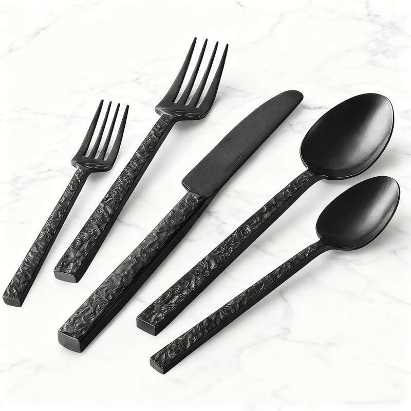 30 Piece 18/10 Stainless Steel Flatware Set, Silverware Sets Service For 6