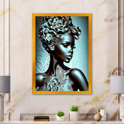 Vintage American Fashion Model IV sur toile