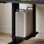 Bureau assis-debout électrique à double moteur, réglable en hauteur, avec panneau de jonction et port de charge rapide pour bureau à domicile (BUREAU SEULEMENT, CHAISE NON INCLUSE)