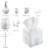 Brushed Nickel Bathroom Accessory Set