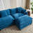 Schmucker Modular Oversized Deep-Seat Cloud Sofa, Modern Double-Layer Cushion Cloud Couch-594909233-594630507