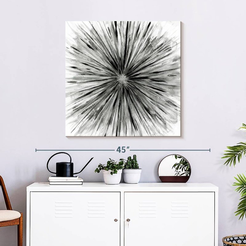 Staccato Burst, 30" H x 30" W