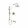 Momenti 5 Function System Pressure-Balanced Tub & Shower Faucet with Rough-in Valve
