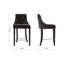 Brogdon Upholstered Bar Stool with Solid Wood Frame