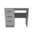 Contrast 3 Drawer Vanity in Dusk Grey (Ready Assembled)