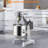10 Qt Commercial Food Mixer, 600 W, 3 Speed Adjustable-108206051