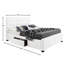 Lit plateforme en lin avec capitonnage à boutons profonds, contemporain, blanc, grand-1256254074-1295880478