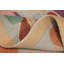 Tapis art déco à motif végétal 8 x 10