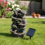 Weather Resistant Floor Fountain with Light
