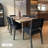 Woven Faux Leather Counter Height Stool with Solid Wood Legs-853072001-832555680-838536309