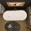Baignoire de trempage autoportante en acrylique