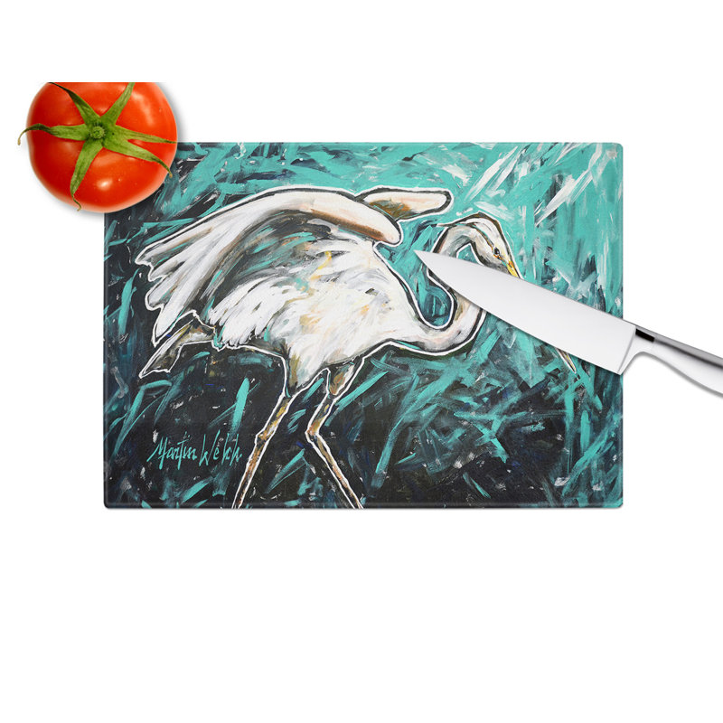 Planche à découper en verre Heron