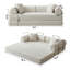Canapé-lit convertible 78,7 po avec 2 coussins en velours côtelé Corduroy - Aucun assemblage requis-498810434