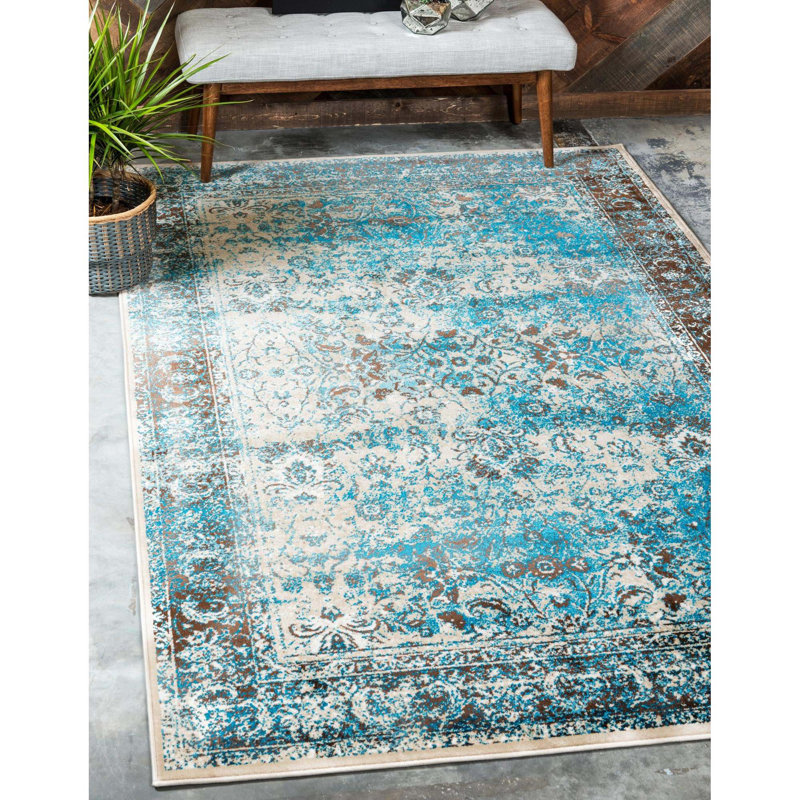 Yareli Oriental Indoor Rug, Rectangle 4'1" x 6'1"