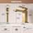Off-Desktop Desk Mount / Over-The-Panel Single-handle Bathroom Faucet with Drain Assembly-90637859
