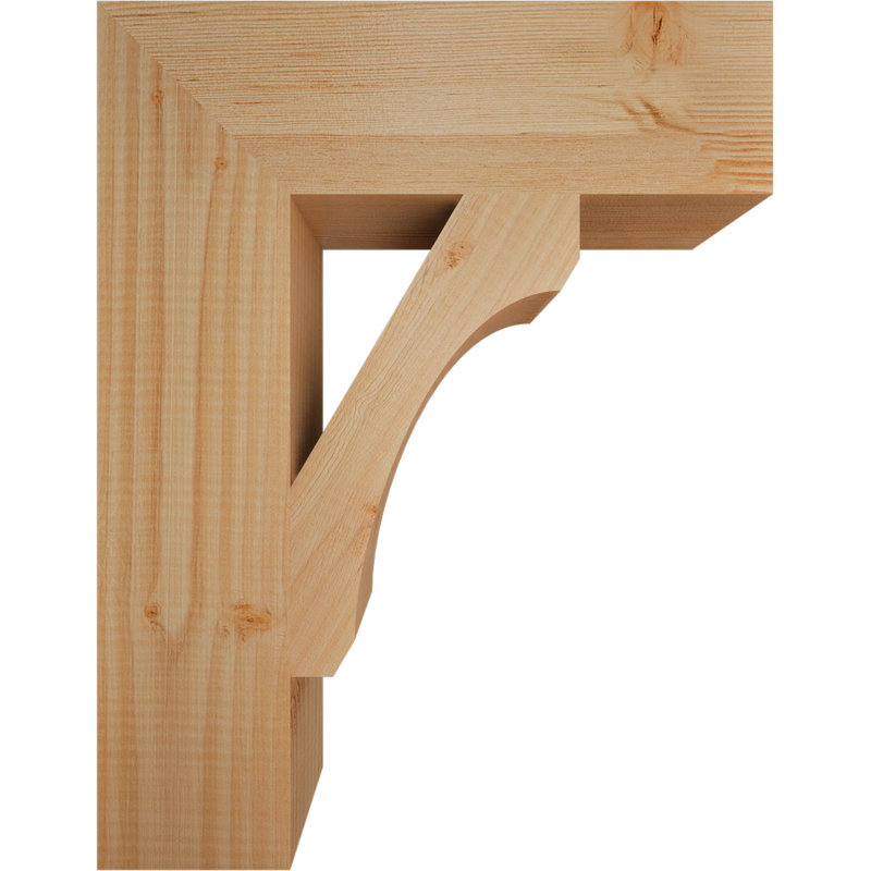 Support en bois rustique Legacy Block, Sapin de Douglas, Lisse, H 18 po x l 3,5 po x P 14 po