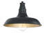 Sena Matte Black 25.8cm H Outdoor Barn Light