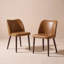 Petites chaises de salle à manger rembourrées en bois massif - Courbe ergonomique et rembourrage moelleux pour espaces multiples-1858175999