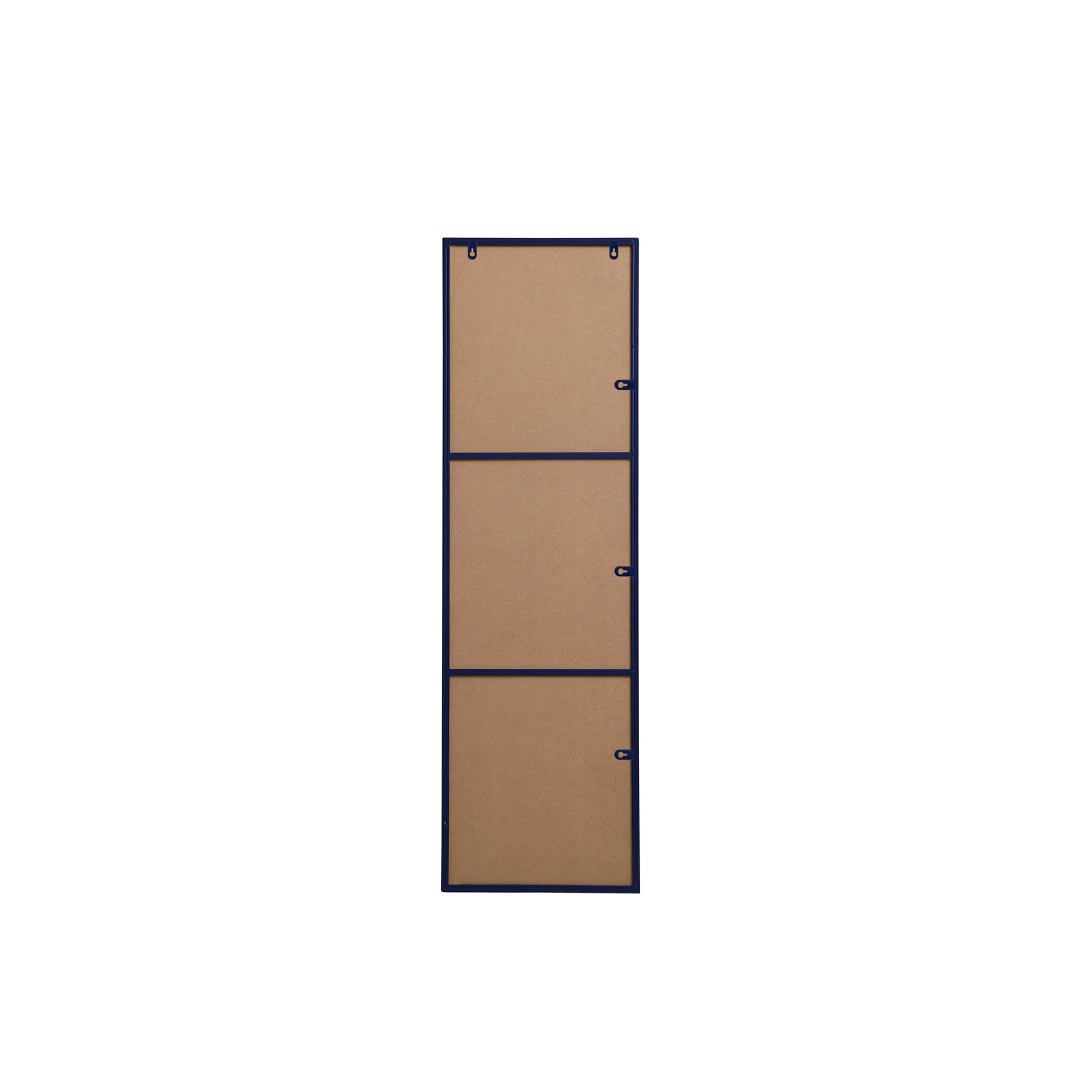 Sabine Metal Rectangle Wall Mirror, 60" x 18", Blue