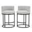 Tabouret de bar pivotant 34,6 po H avec structure en métal-964267024