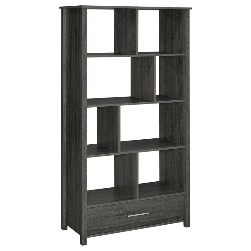 Bibliothèque de rangement Dylan, Gris