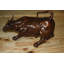 Petite statue de taureau en bronze Wall Street - sculpture emblématique Briallen, L 12 po x l 6 po x H 7,5 po