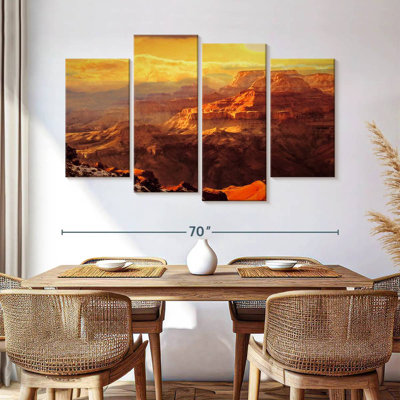 Alvord Breathtaking Canyon Sunset