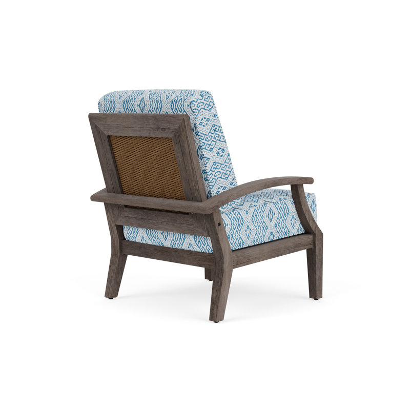 Frontier Outdoor Lounge Chair, Bark, Wayfarer Dune