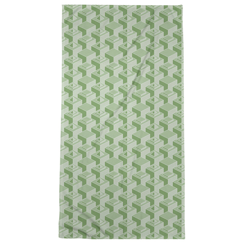 Jordao Beach Towel, Lime Green