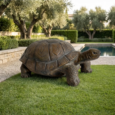 Figurine de tortue réaliste Rory de 77,5 cm de long