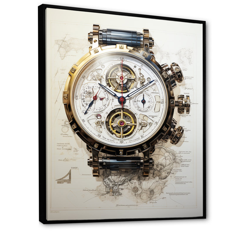 Impression de luxe sur toile, Cadre flottant noir, H 20 po x l 12 po x P 1 po