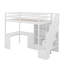 Lit mezzanine simple avec bureau en L et tiroirs-956523822
