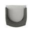 CHAISE - GRIS MP2 (ensemble de 2)