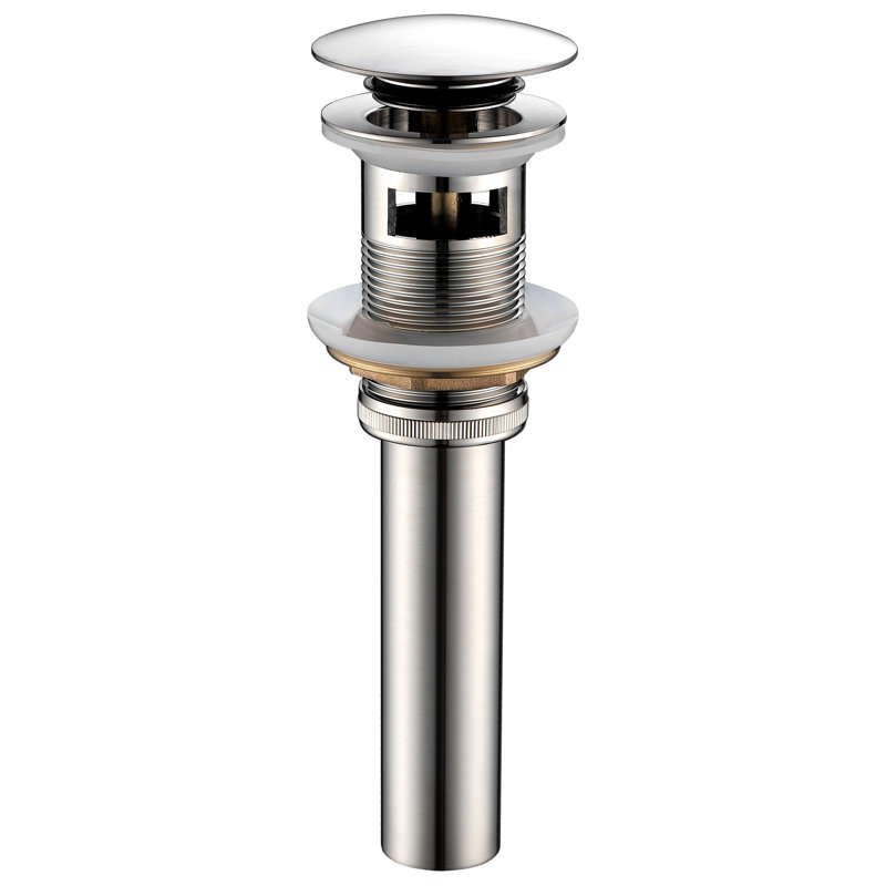 2.4'' W Pop-Up Yes, Brushed Nickel