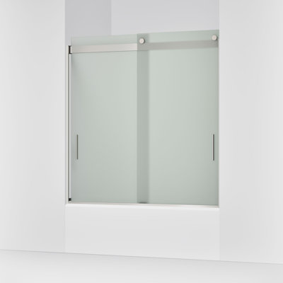 Levity 59.62" x 62" Bypass Bath Door with CleanCoat Technology