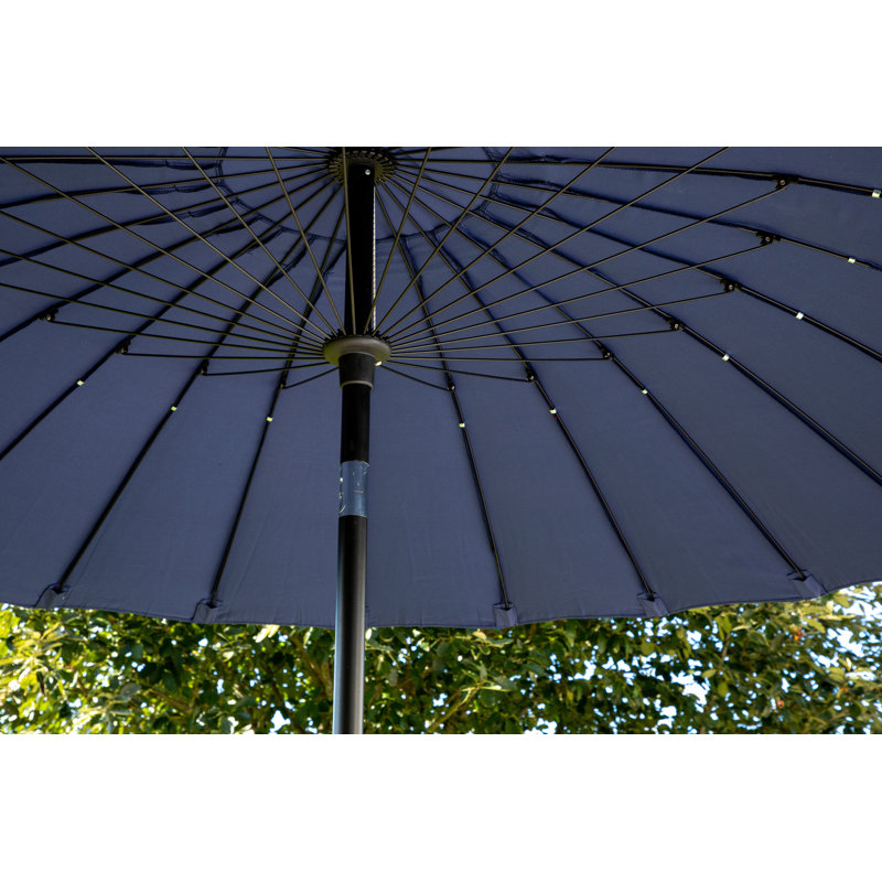 Amora 249cm Tilt Parasol, Blue