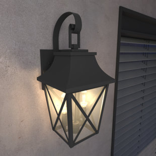 Black Outdoor Wall Lanter