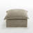 Upholstered Camel Chenille Square Ottoman with Oversized Soft Cushion Top – Fully Compressed, No Assembly Required-1954391193