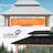 Astoria 8 FT. W x 6 FT. D Aluminum Patio Hardtop Grill Gazebo with Chaging Socket and Kitchen Utensil Hooks-107305873